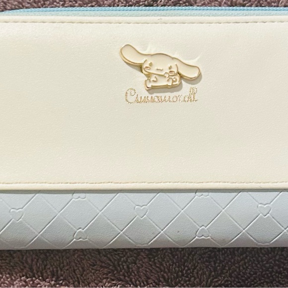 Sanrio Handbags - Sanrio Cinnamoroll Cream and Blue Wallet